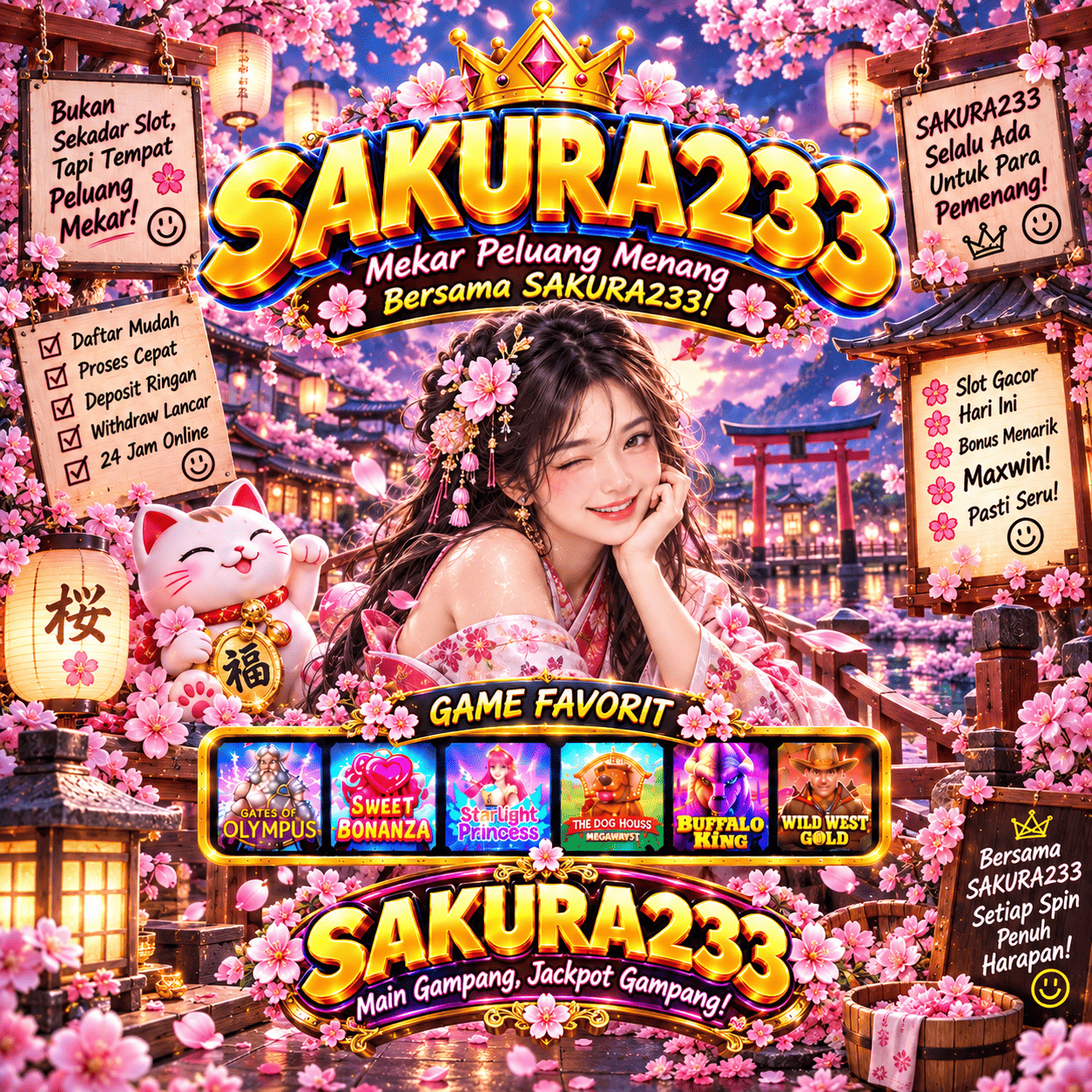 Banner SAKURA233 Cyber Blue